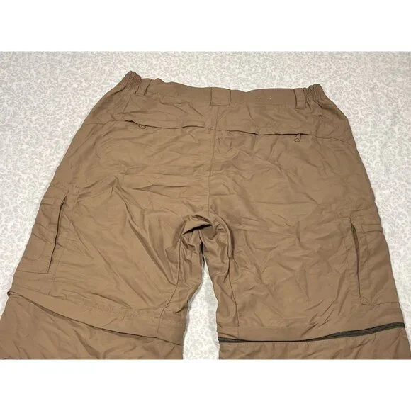 REI Co-Op Pants Sahara Convertible Hiking Pants Womens 6P Brown Upf50 Shorts - Picture 2 of 14